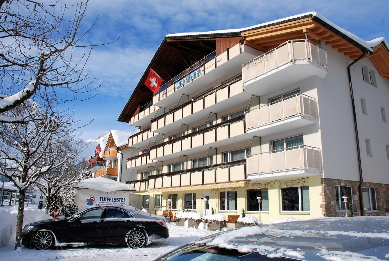 Hotel Crystal Engelberg Bagian luar foto